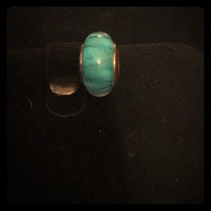 Blue Pandora Glass Murano